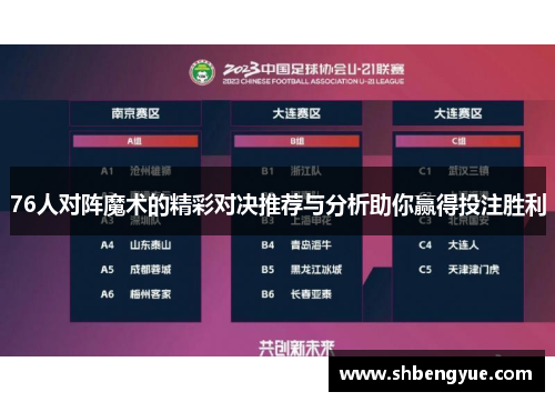 76人对阵魔术的精彩对决推荐与分析助你赢得投注胜利